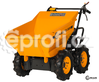 Sklopný vozík LUMAG Mini Dumper MD 300R